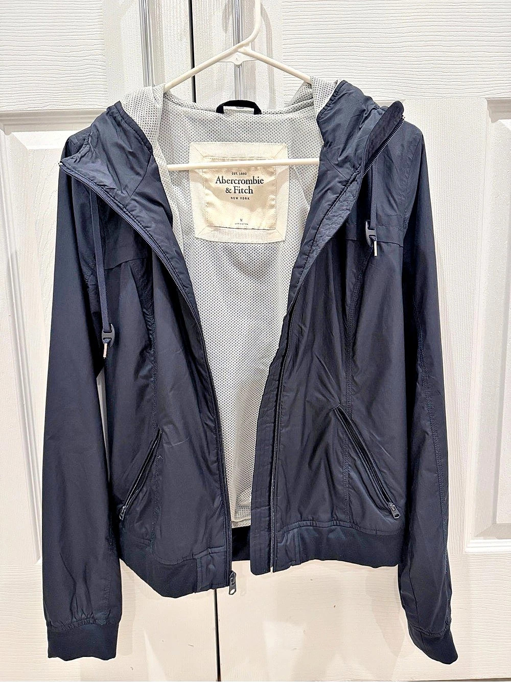 Abercrombie & Fitch Women's Hooded Windbreaker Size Medium